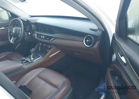 2018 Alfa Romeo Stelvio Ti Awd from USA, damaged, VIN ZASFAKBN9J7B76119